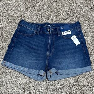 Old Navy Women's Dark Blue Jean Shorts